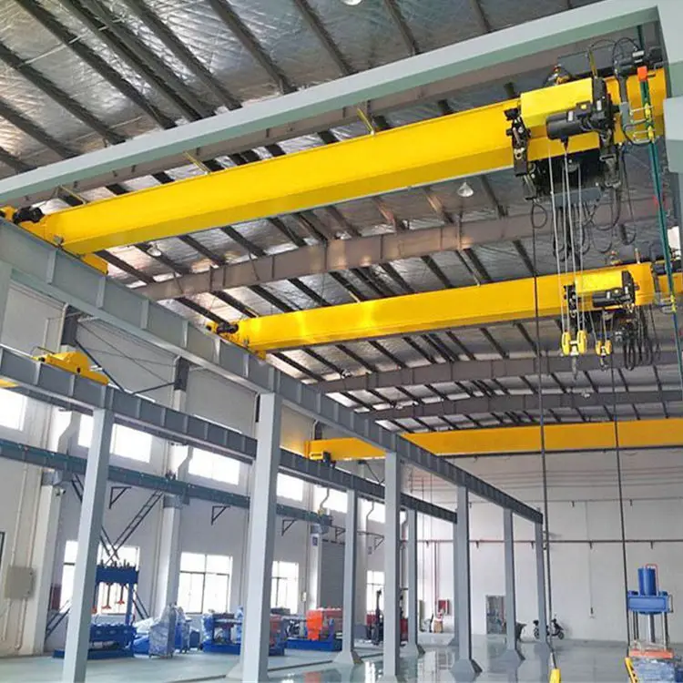 europe type suspension eot crane 10 ton capacity heavy machinery overhead travelling electric hoist single beam bridge crane