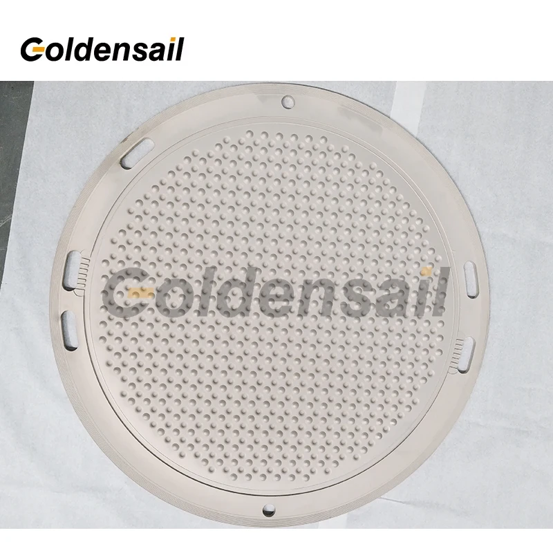 Industrial bipolar plate alkaline electrolyzer plate