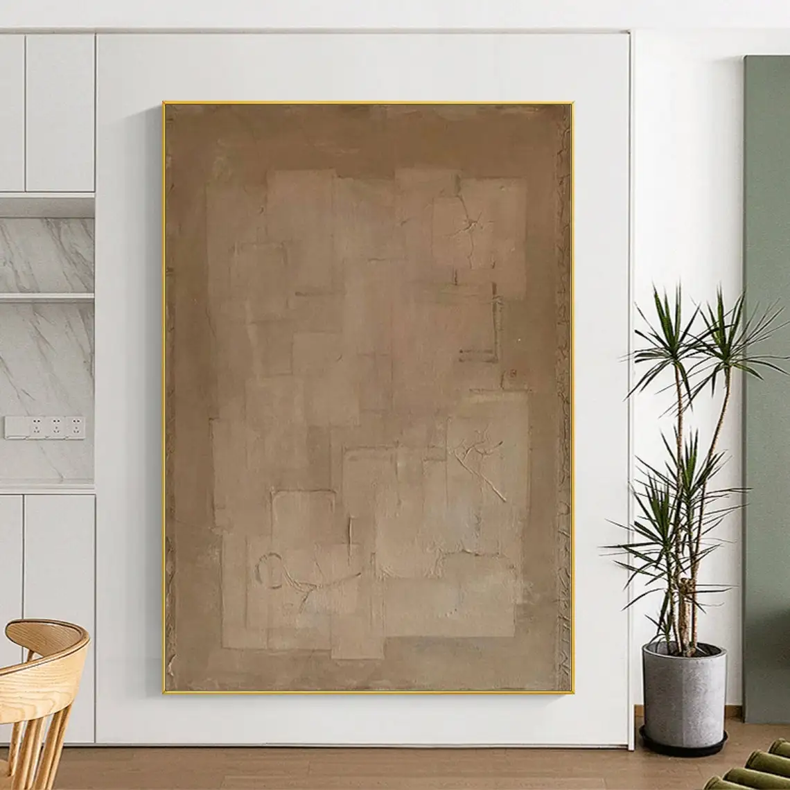 Large Framed Wall Art Home Decor Oil Handmade Luxury Abstract Oil Paintings