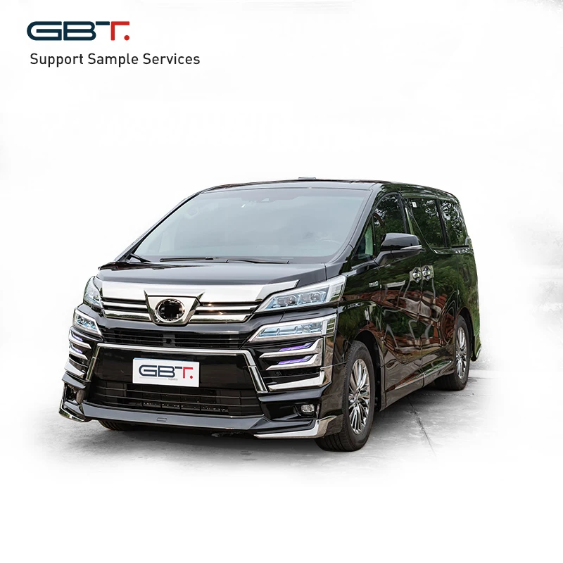 GBT Plastic for Vellfire 30 series car bumper set for Vellfire 2020 facelift conversion parts bodykit upgrade to modellista