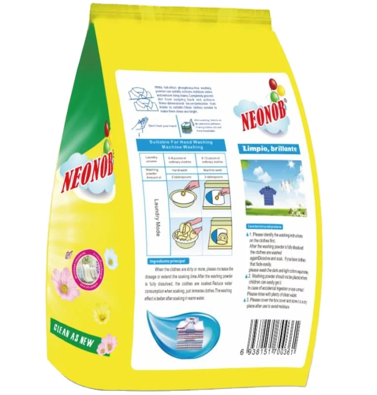 Stain removal Chinese supplier wholesale High bubbles Lavender scent washing powder