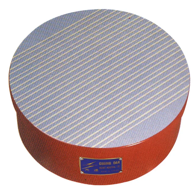 Custom Surface Design High Performance Fine Pole Rotary Electromagnetic Rotate Magnetic Chuck