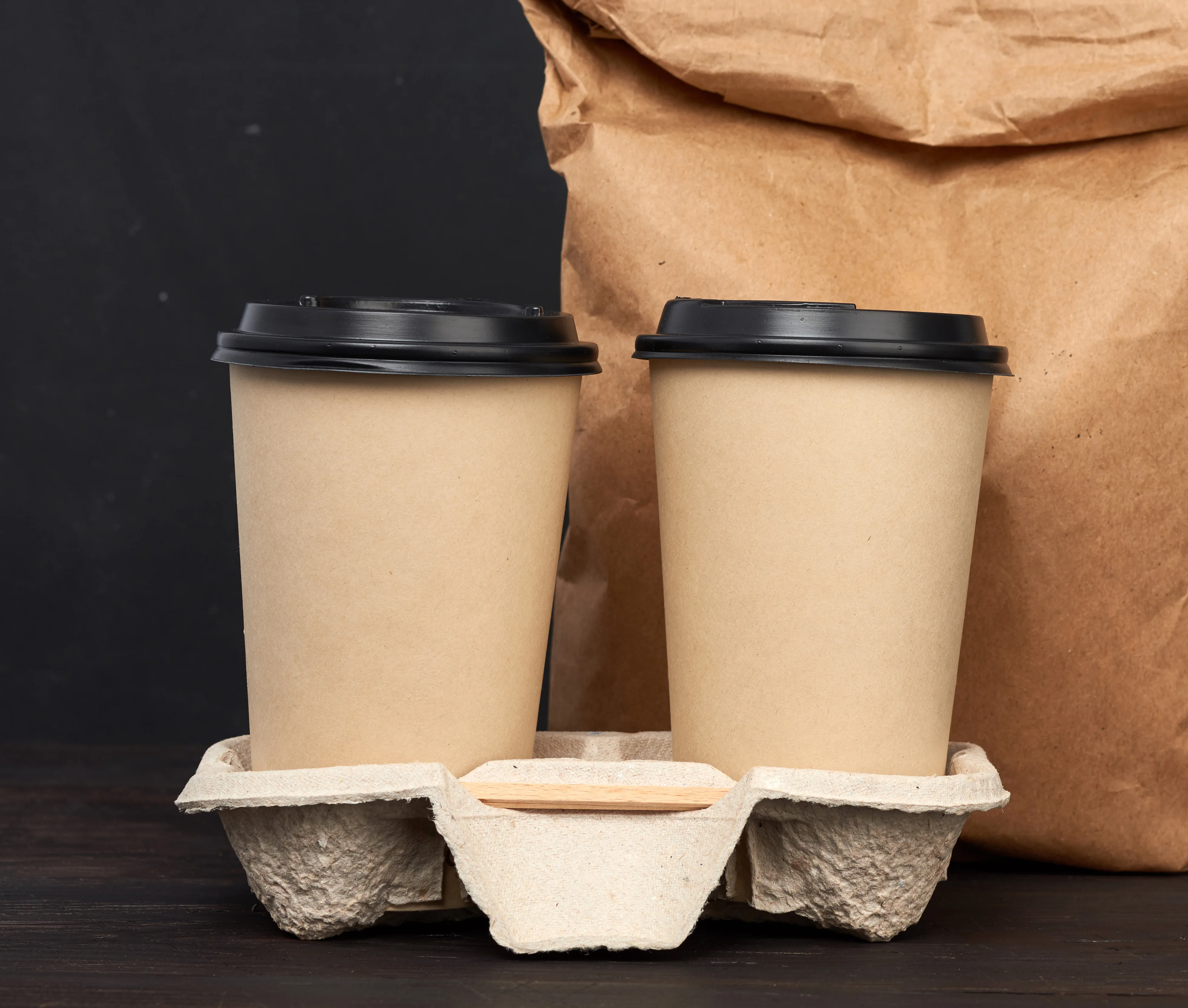 Customize Paper Coffee Cups Disposable printed Double Wall mugs With Lids,8/9/10/12/16oz logo printed supplier manufacturer cafe