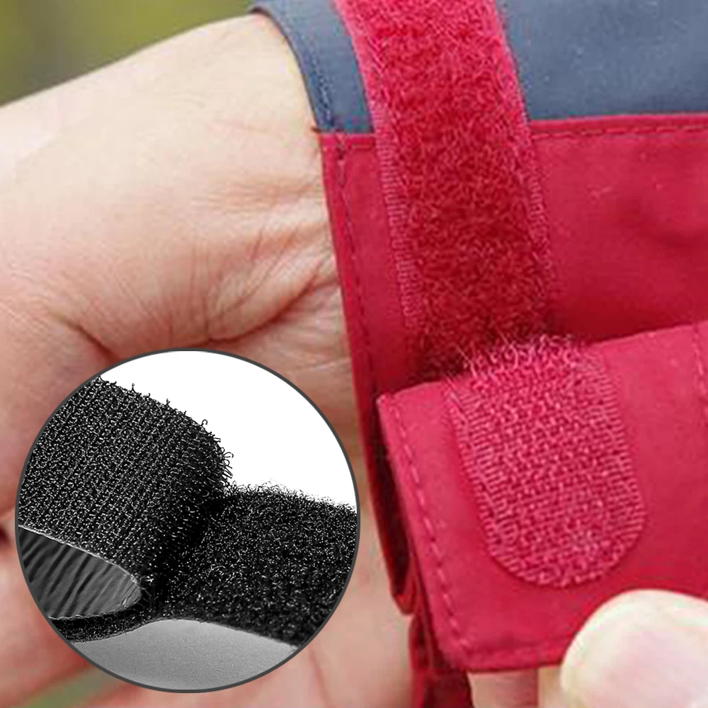 Trade assurance hook and loop black fabric, self adhesive hook and loop tape, hook and loop strip