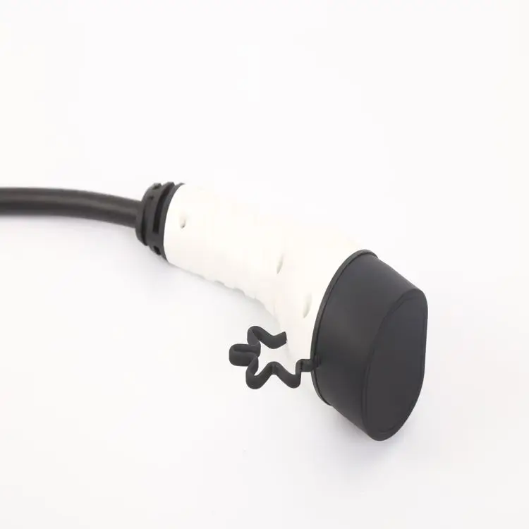 fisher AC Type 2 to Schuko plug 16 Amp 250 Volts EV Charging Cable with control box current adjustable portable ev charger