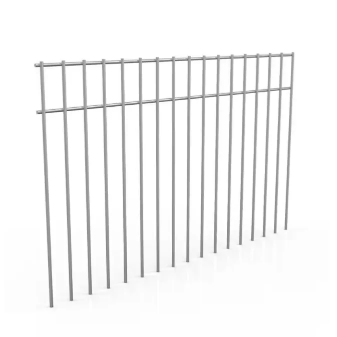 Animal Barrier Fence No Dig Garden Rustproof Metal Wire Dog Ground Stakes Fence iron garden fences