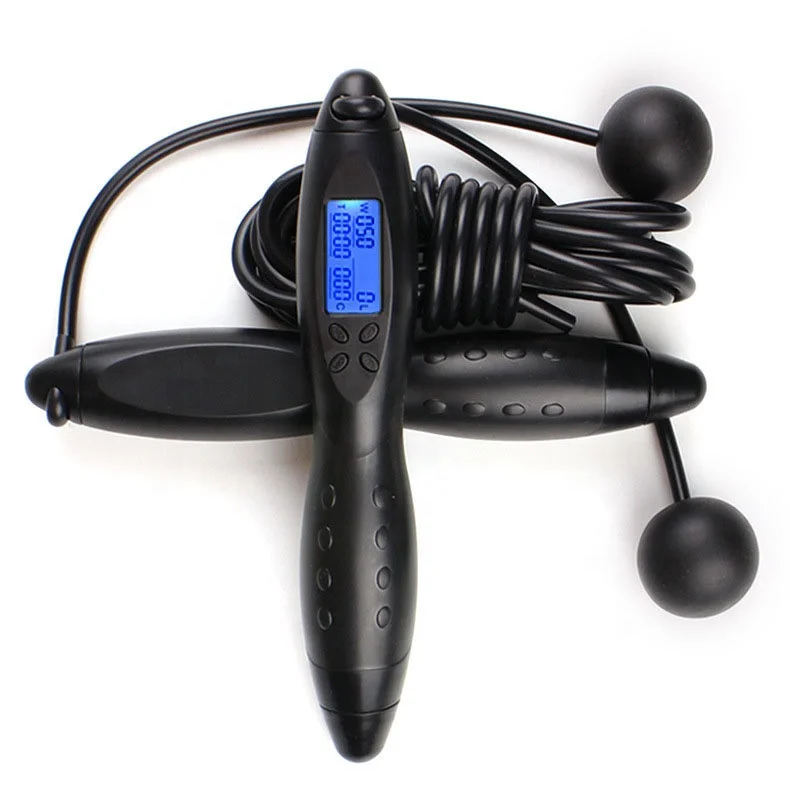Wholesale Cordless ball Rope jump rope Smart Counting electronic Digital Skipping Rope
