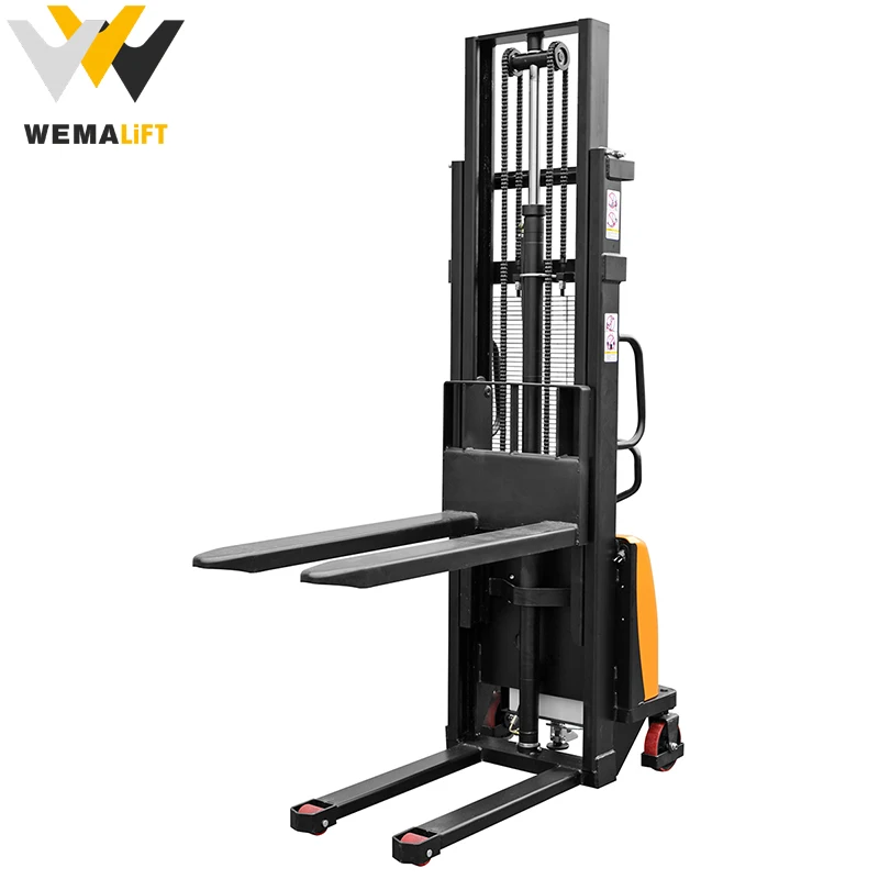 Factory supply forklift electric stacker walkie lifter with High quality cheap price