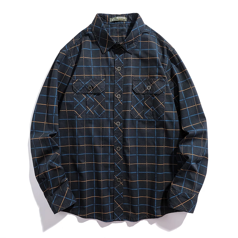 mens fashion 2021 long sleeve camisa y tops plus size blouses roupas vintage shirt