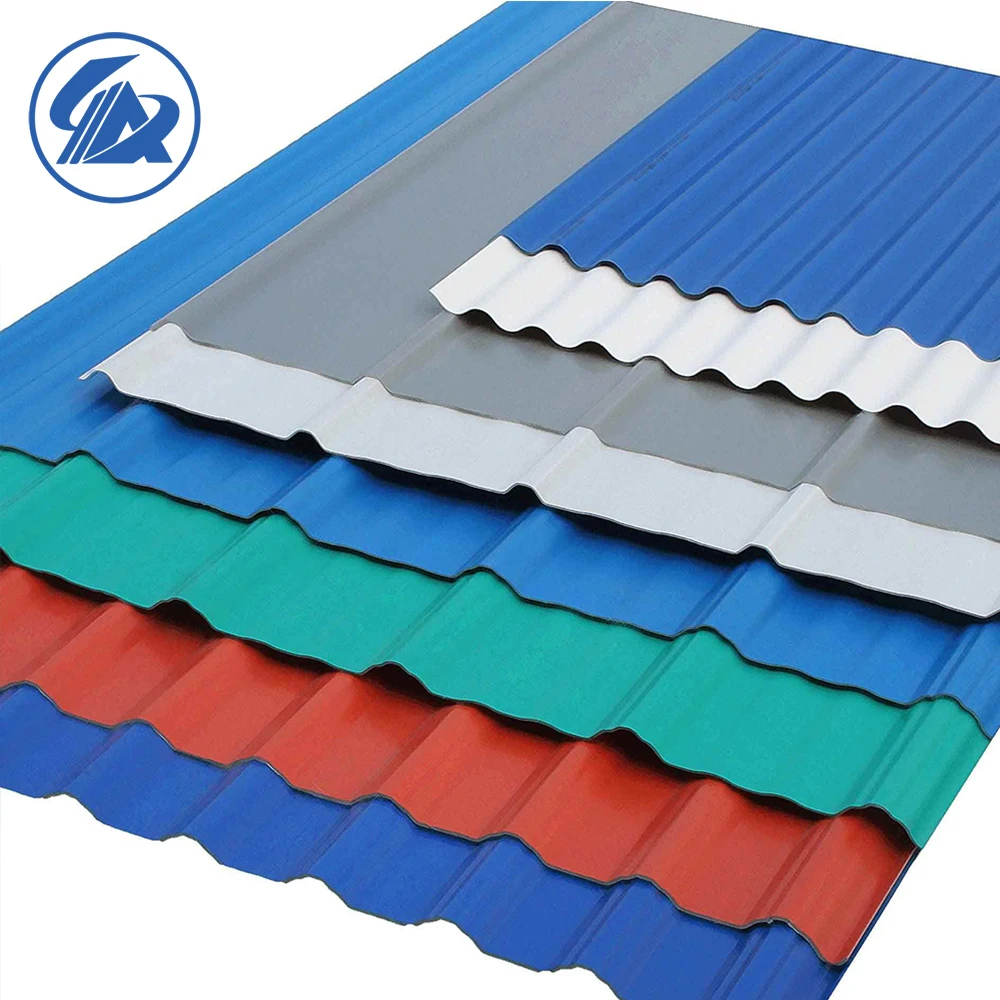 Low  price Good Price  high goods Thickness range 0.13mm-1.2mm corrugated galvanized steel sheet AIYIA corrugated iron sheets