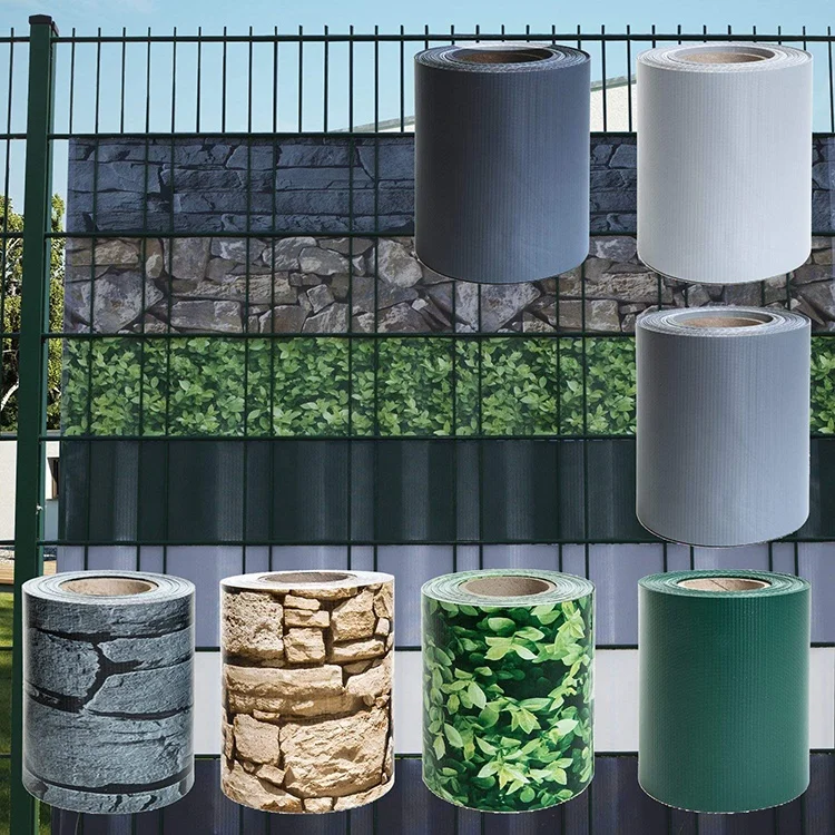 450gsm 650gsm Streifen Zaun Gartenzaun Garden Fencing Screen,PVC Strip Garden Fence Tape for Garden Privacy