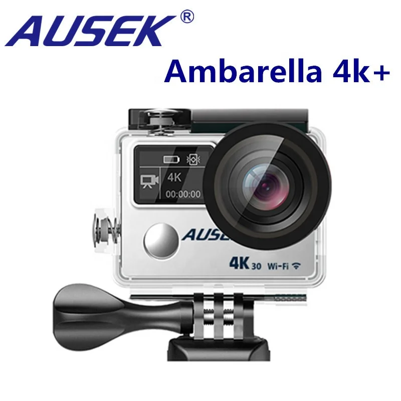 2022 v50 Ambarella A12 Cheapest Real 4k+ Action Camera double color screen metal camera anti-shake model control remote