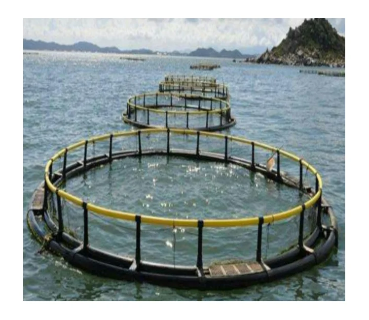 hdpe fish floating farming cage