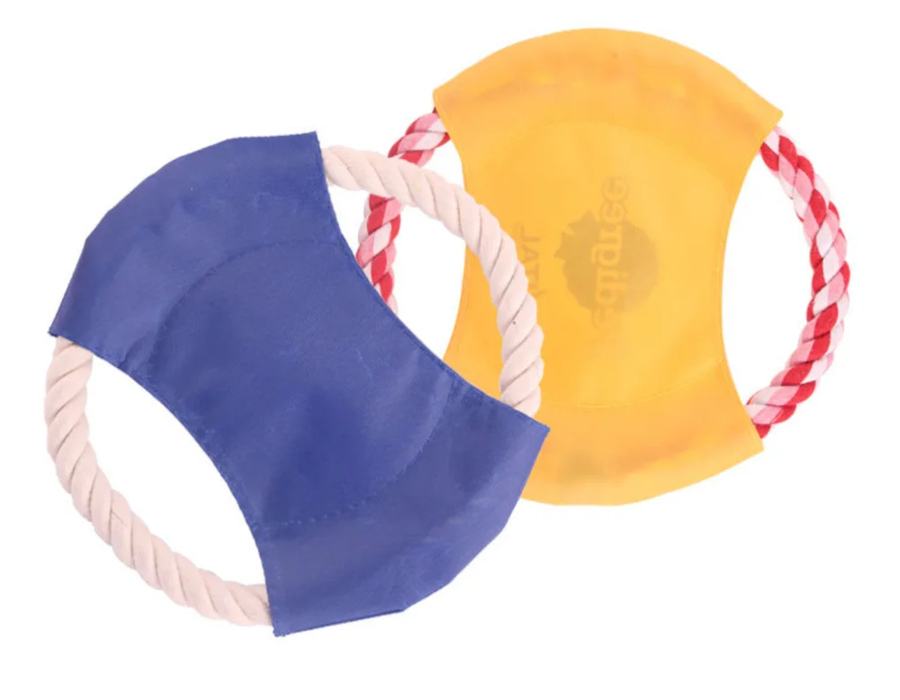 Amazon wholesale 18cm cotton rope Flying Disc for Sale