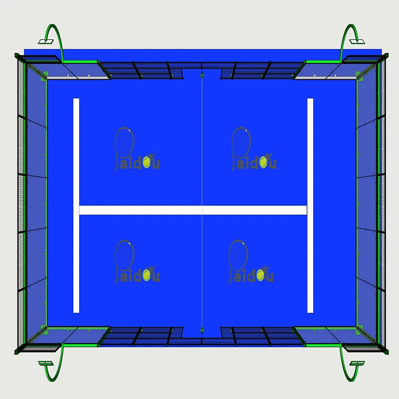 Панорамная пала, падель, теннисная Корта, падель, теннис для паделья