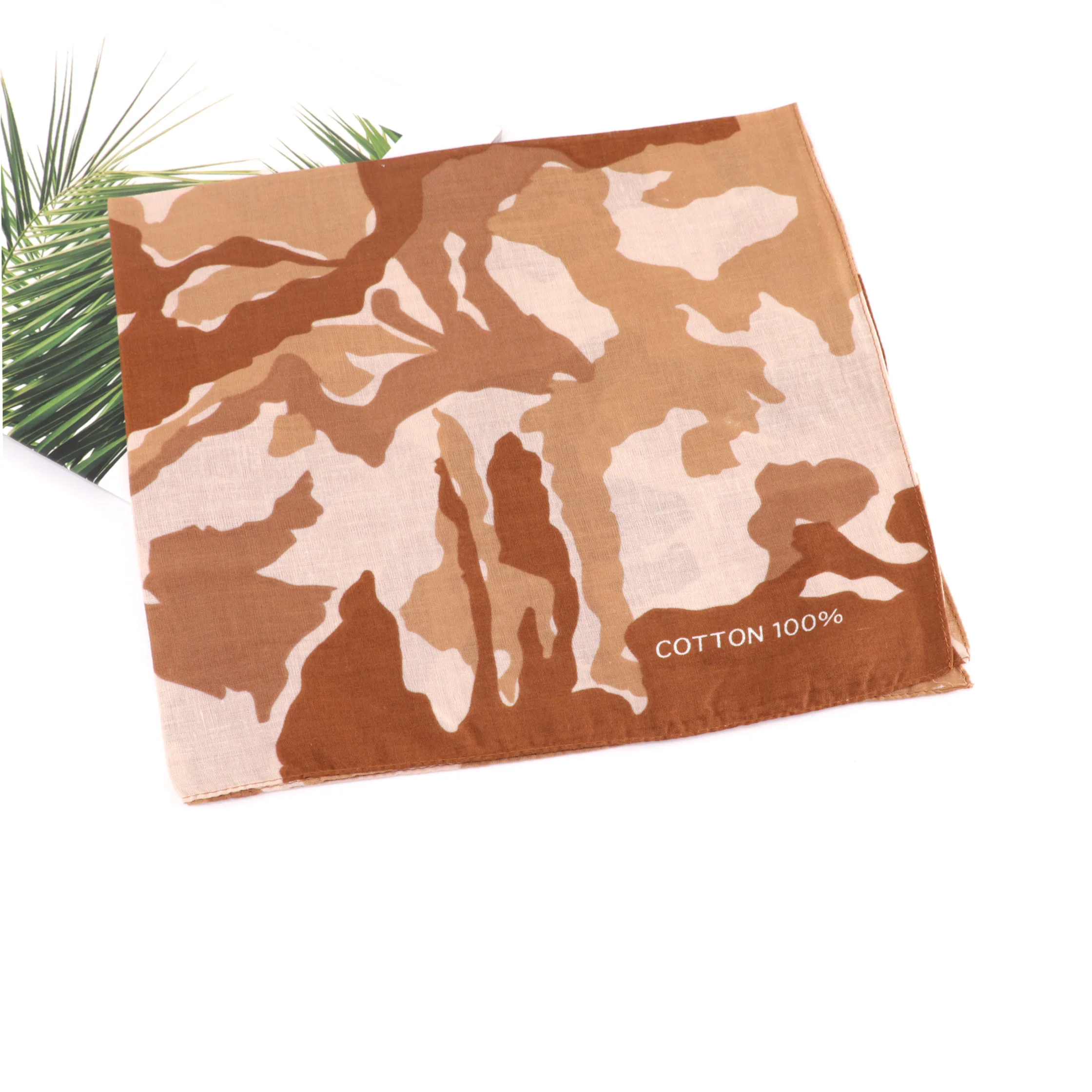 Chinese Manufacturers High quality Custom 100% Cotton Sport Printed Bandana