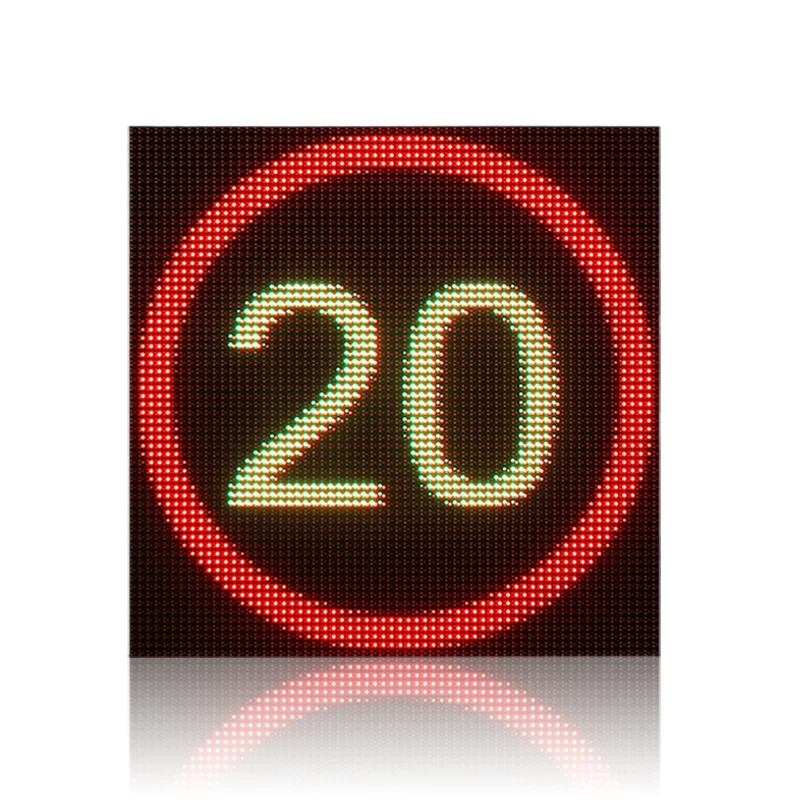 Road Construction Outdoor High Way LED Traffic Display Full Color Lane Use Management Sign Variable Message Signs