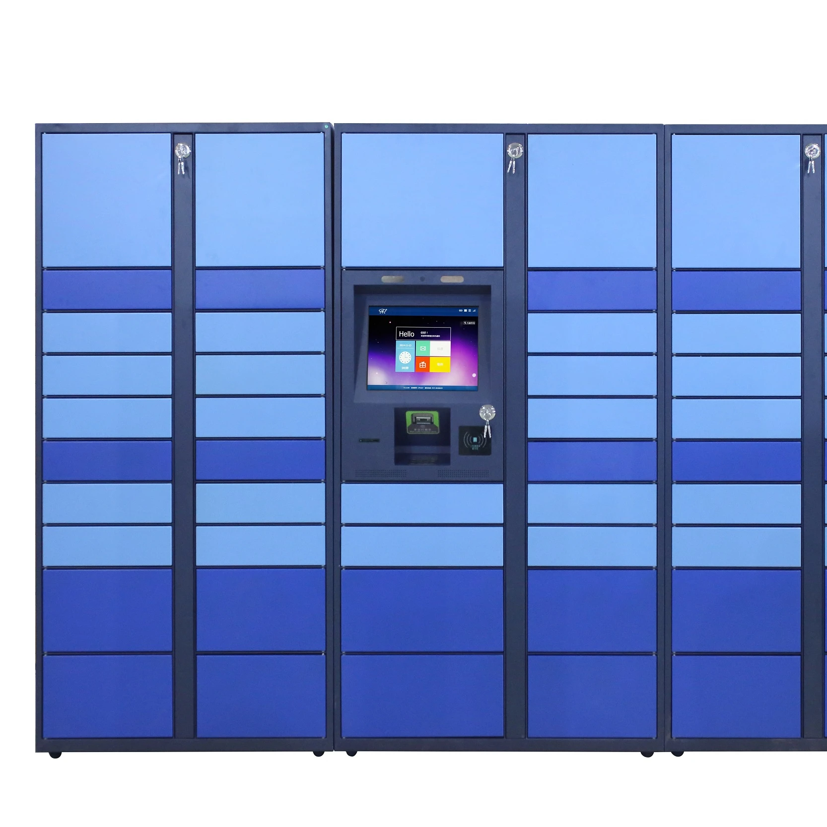 smart package storage custom cabinet automated electronic parcel delivery dropbox
