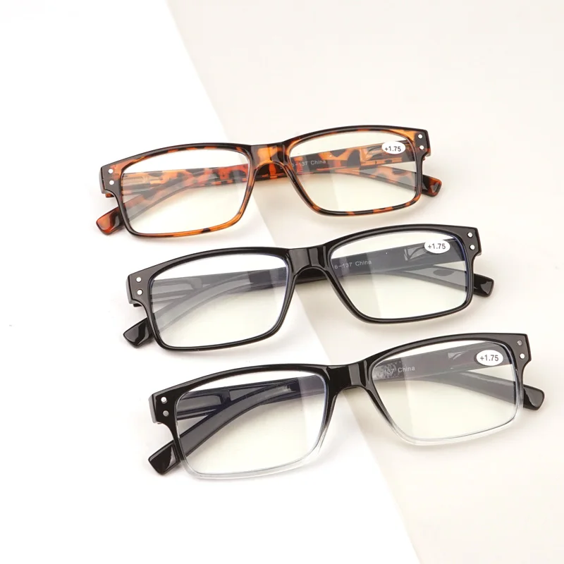 2023 High Quality Promotion Classical Reading Glasses Blue Light Block Glasses Cheap Read Glasses with Case Hot sales