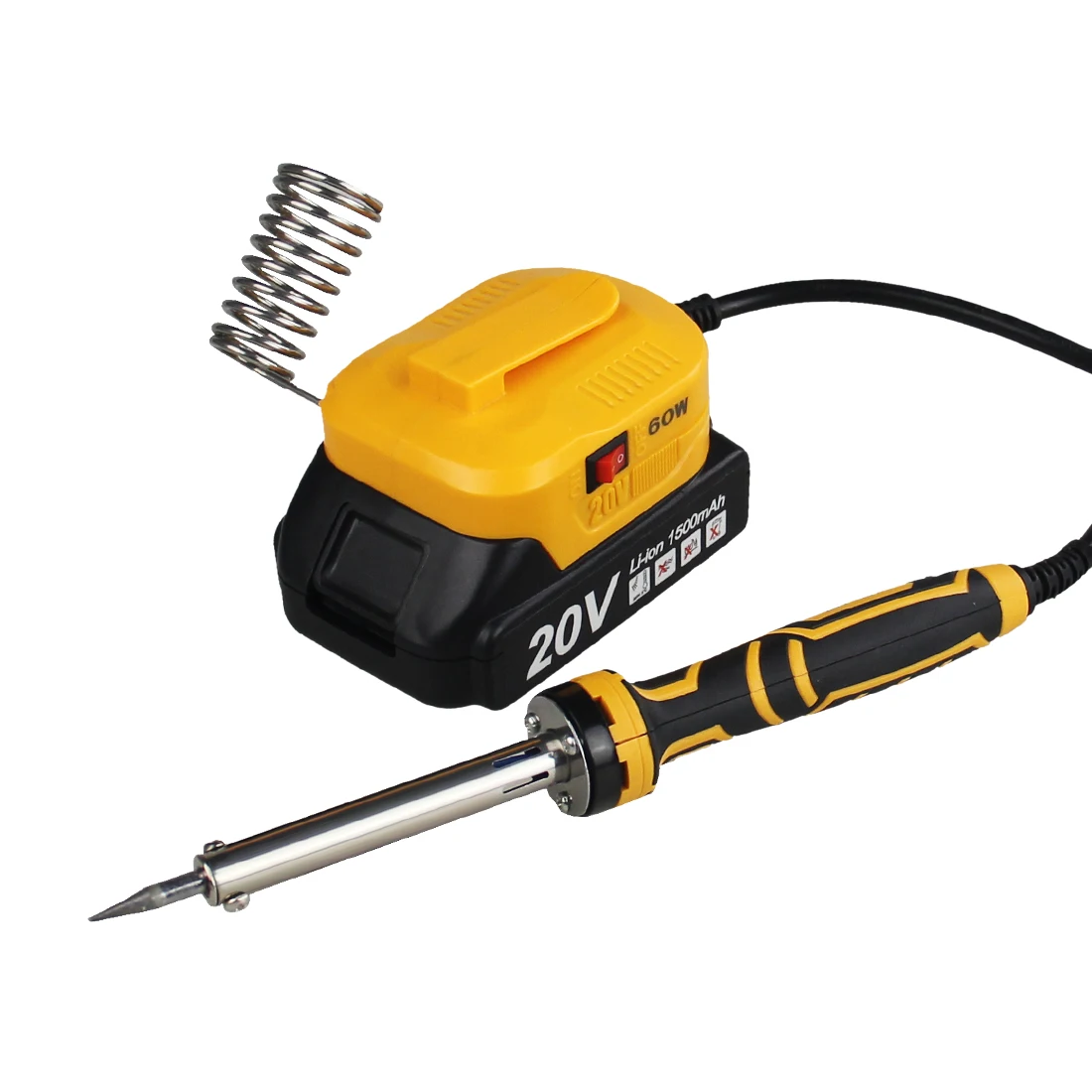 Rechargeable Cordless Soldering Iron Set, Portable Soldering Iron Station Kit Adjustable Temperature with M akita 18V bl battery