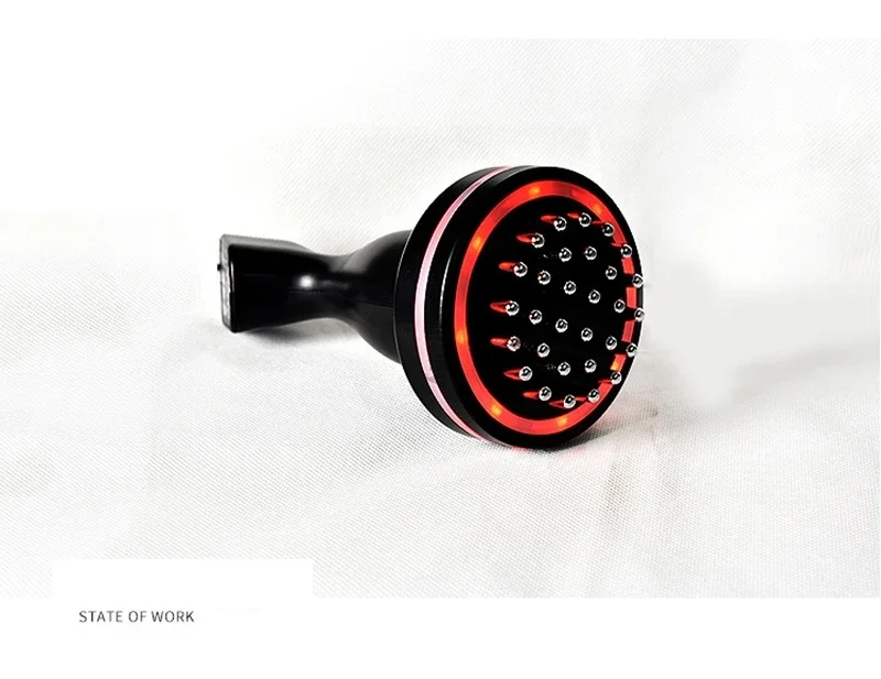 Vibration Shaping Muscle and Meridian Brush, Far Infrared Massage Device, Heat Application Shaping Biological Electric Comb