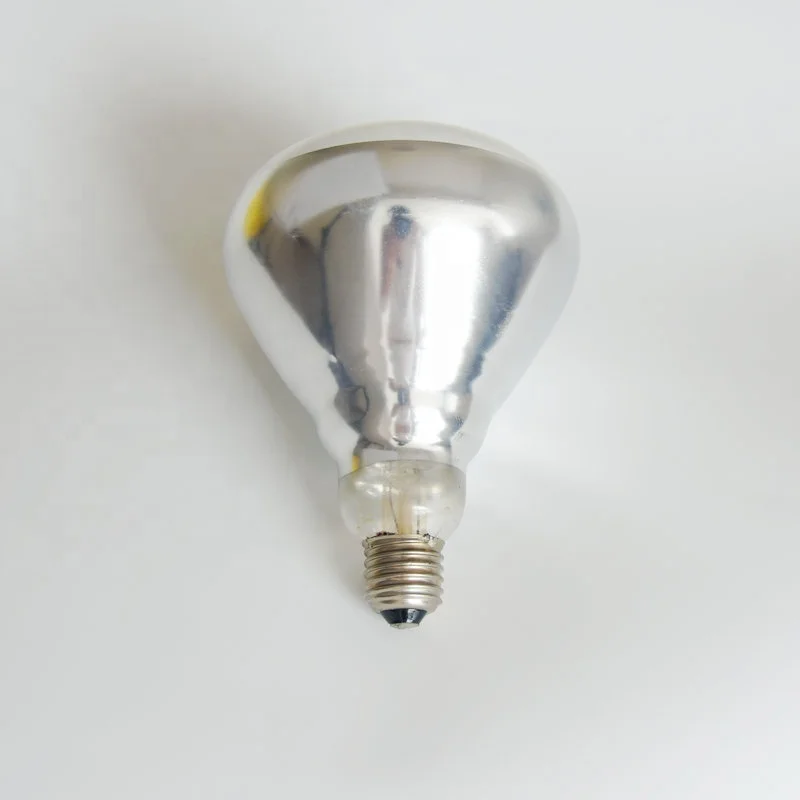 Shatterproof film coated Electric heater buffet warmer infrared heating Bulb Clear BR40/R40 food Heater heat lamp for restaurant