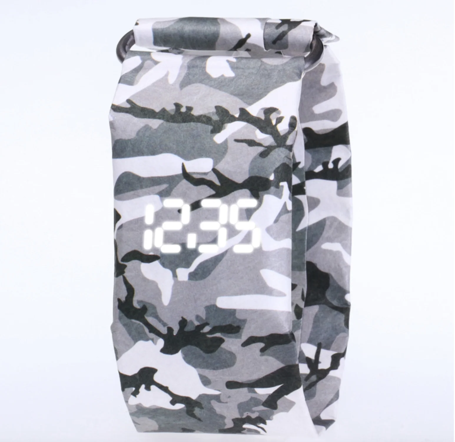 2019 new design dupont tyvek light watch. custom wrist. watch. fashion  gift watch kid digital