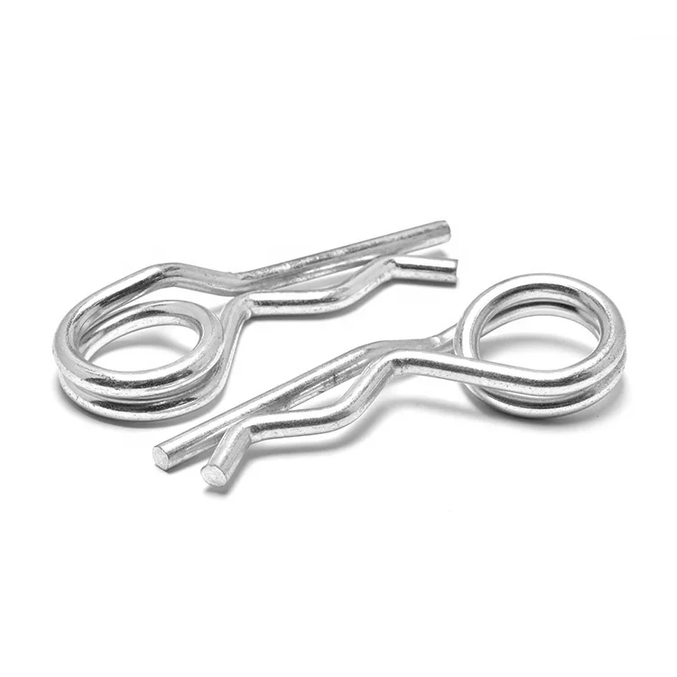 Hot Sale 18-8 Stainless Steel M4 M5 M6 Double Coil R Type Spring Cotter Pin