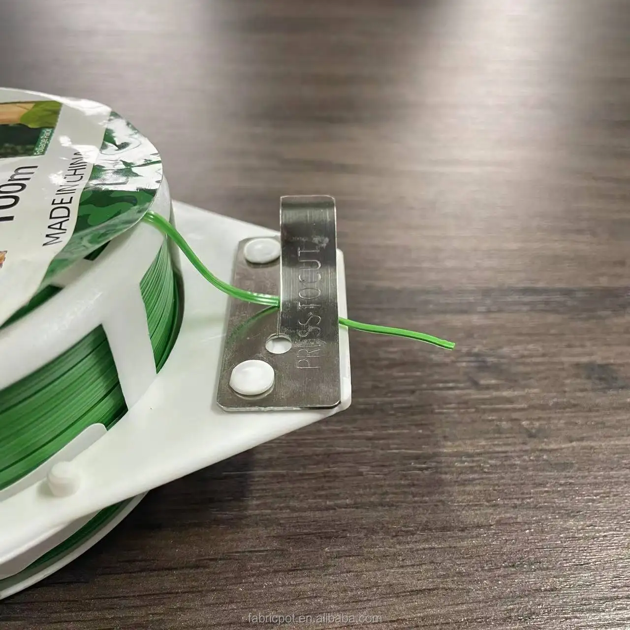 OEM Green Garden Soft Twist Wire Tie Garden Plant Tie Releasable PVC Coated Metallic Wire Twist Cable Ties