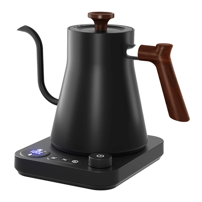 Electric Tea Pot Kettles with Temperature Control - Stainless Steel Coffee Teapots Kettle and Electric Teapot Pour Over 1L