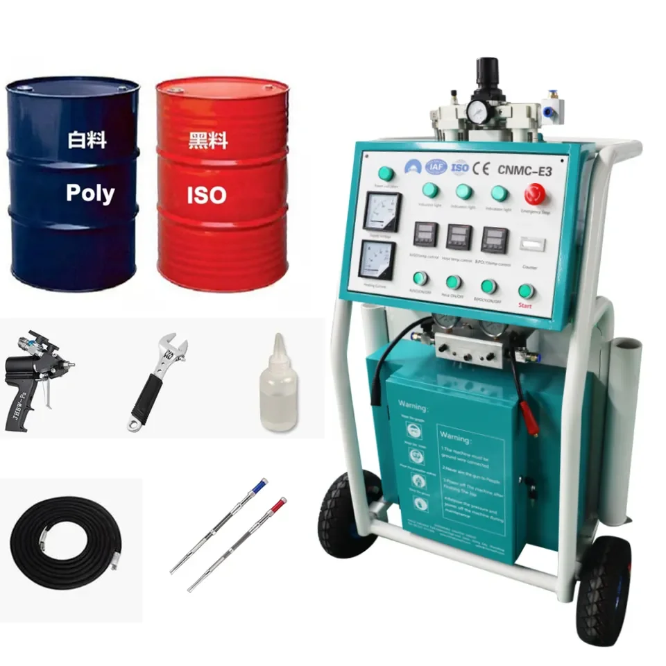 Multifunctional PU Polyurethane Spray Foam Machine CNMC-E3 with Free Spray Gun Transfer Pump and Heating Hose
