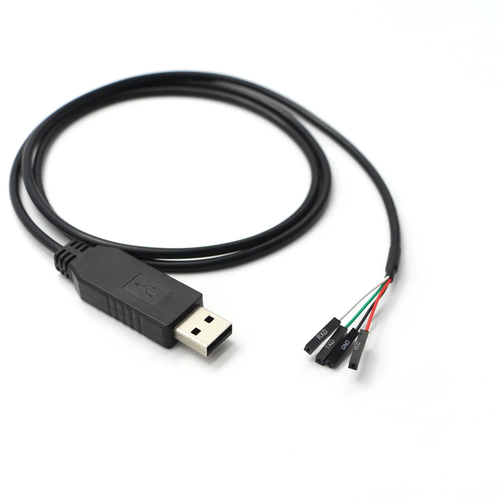 High power  Usb 2.0 To 5 Pin Dupont Uart Ttl Rs232 Serial Converter Cable With Cp2102 Chip