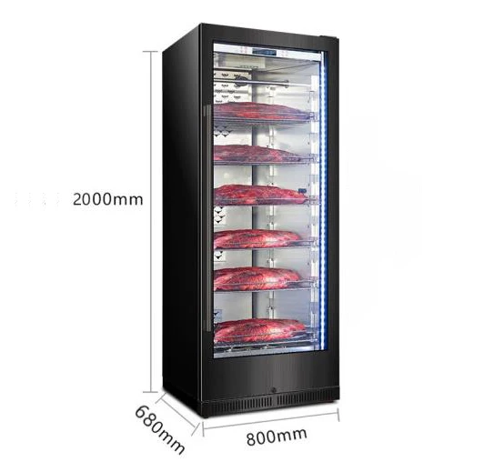 Beef Ager Dry Aging fridge meat sausage dry ager cabinet Meat Steak Display cabinet