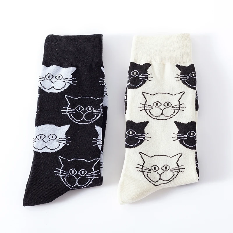 KTS -RTS Direct Sale  Animal Cute Dog Styles Pure Cotton Women Men Colorful Fancy Funny Happy Socks