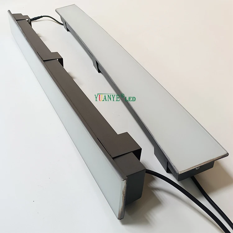 Hot Sales Rgbw 4In1 Light Outdoor Landscape Underground Light Linear Aluminium Flexible Profile Dmx512 Remote Control