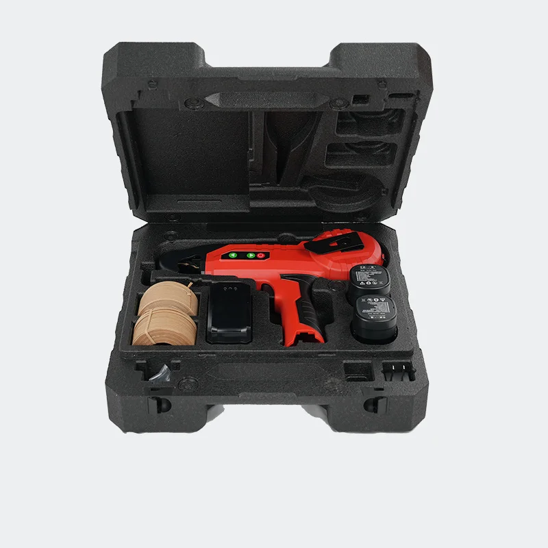 High Quality Wire Knotting Cordless Rechargeable Lithium Battery Electric Tool Automatic Rebar Tying Machine Rebar Tying Gun