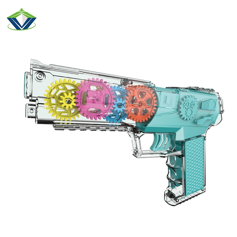 Hot Selling  Plastic Toy Pistol Gun Shooting Games Kids Gun Toy With Lights