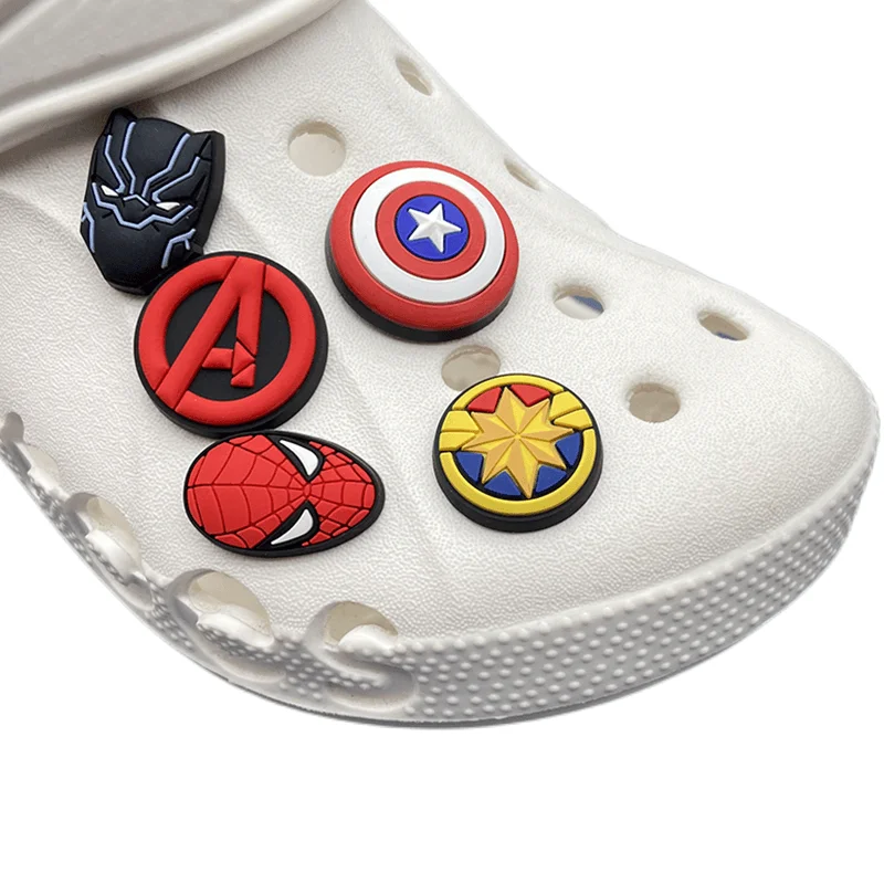 Новые Подвески для обуви с мультяшным персонажем, симпатичные украшения для обуви из мультфильма, подвески для обуви из ПВХ