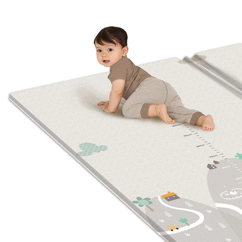 Aji wholesale price fo educational toys mat folding floor baby playmat alfombra de gateo kids play mat