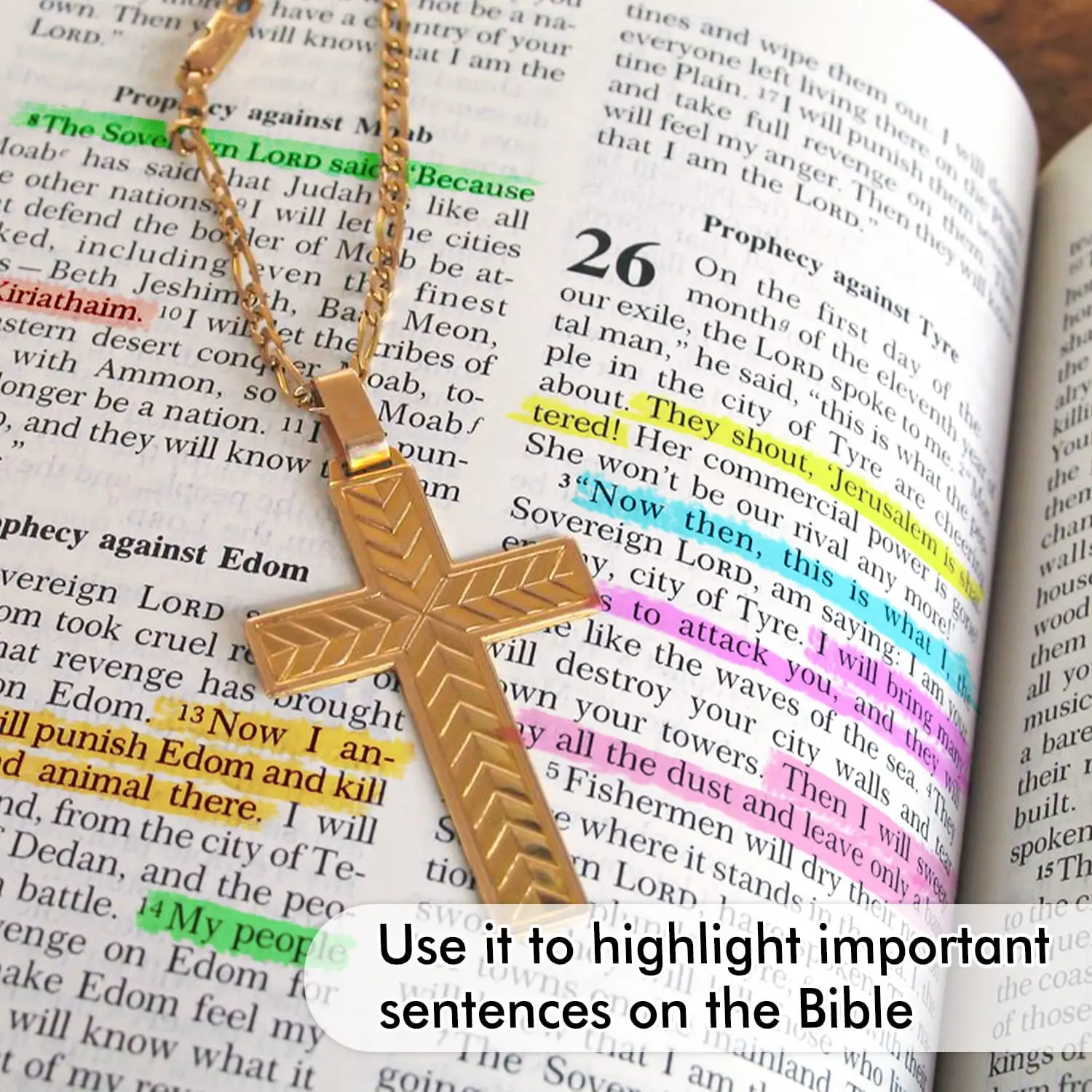 No Bleed Gel Highlighter, Bible Highlighters, Assorted Colors