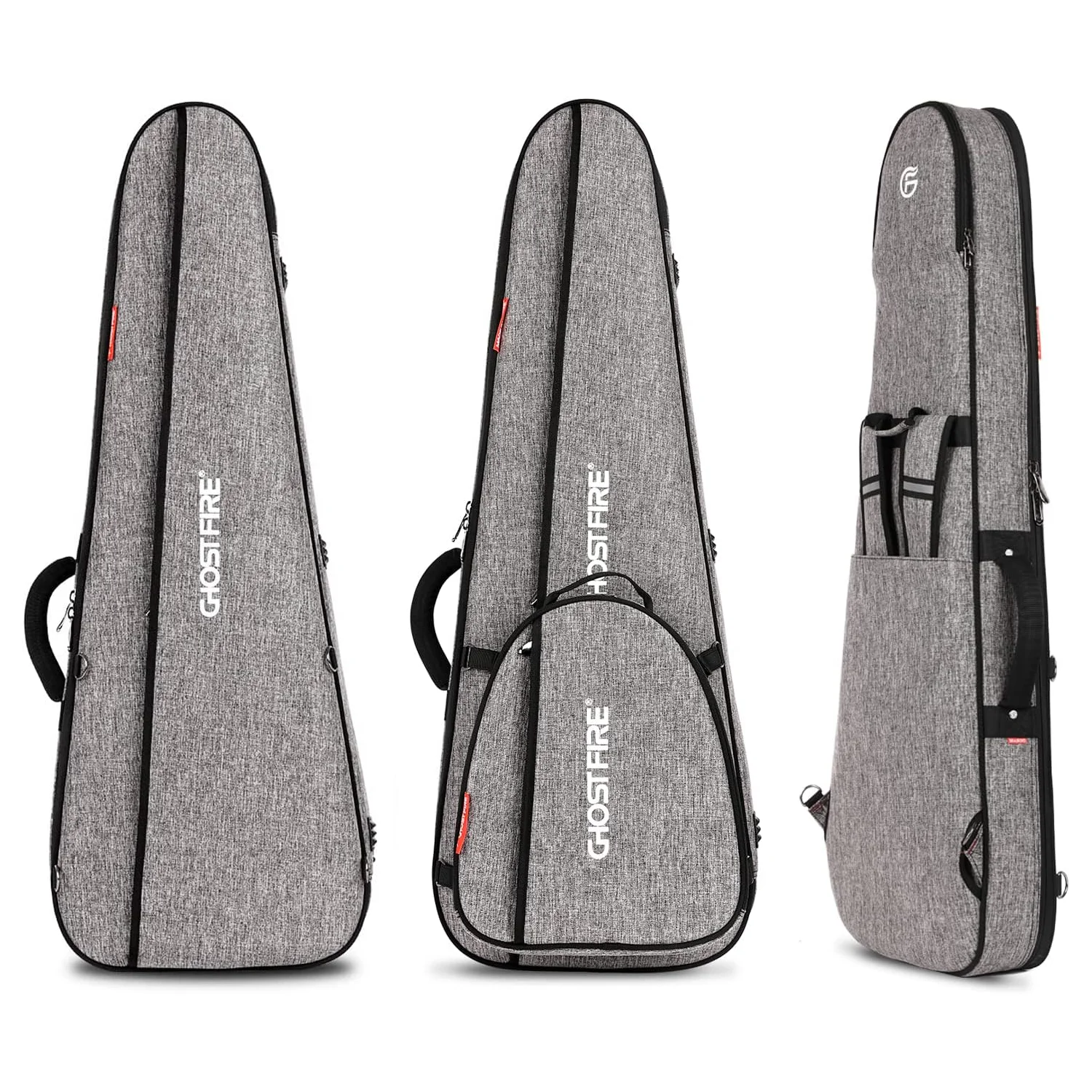 Ghost Fire Acoustic Western Guitar Bag Folk Guitar Bag 41 inch Padded Waterproof Double Straps Guitar Gig Bag for ST/TL