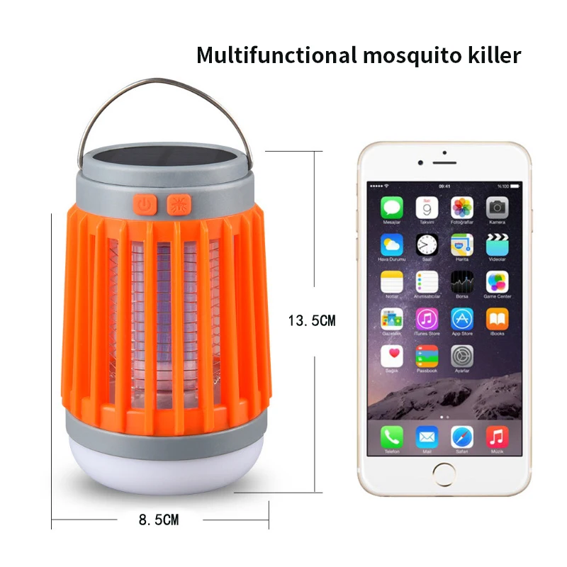 DIFUL Mosquito Killer Light Multi Function 3 IN 1 LED Camping Lights Flashlight Camp Lamp Home Mosquito Killer Trap UV Lamps