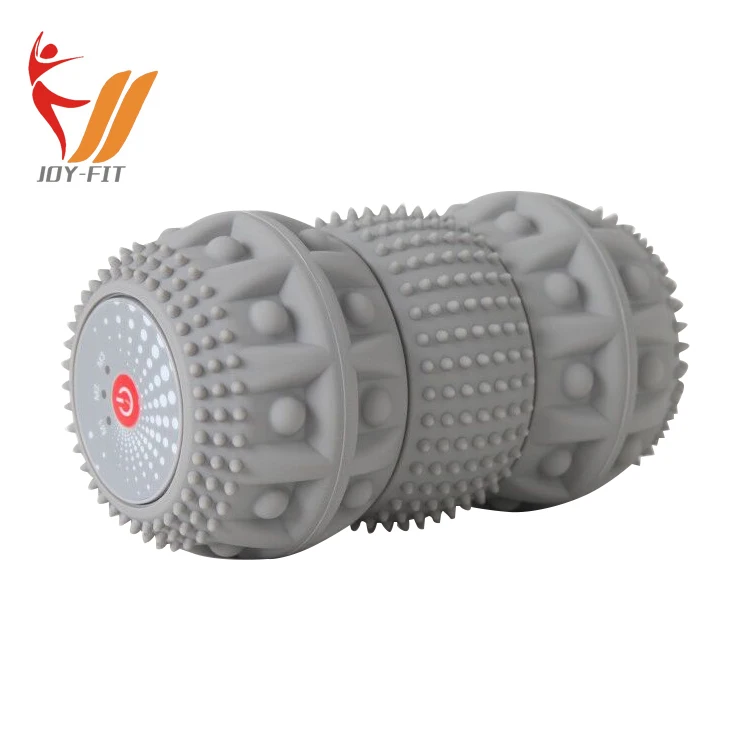  2021 New Arrival Large Spiky Electrics Gym Recovery Yoga Peanut Vibration Massage Ball for Stress