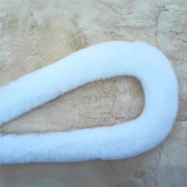 Customized Color Wholesale Rabbit Fur 2cm