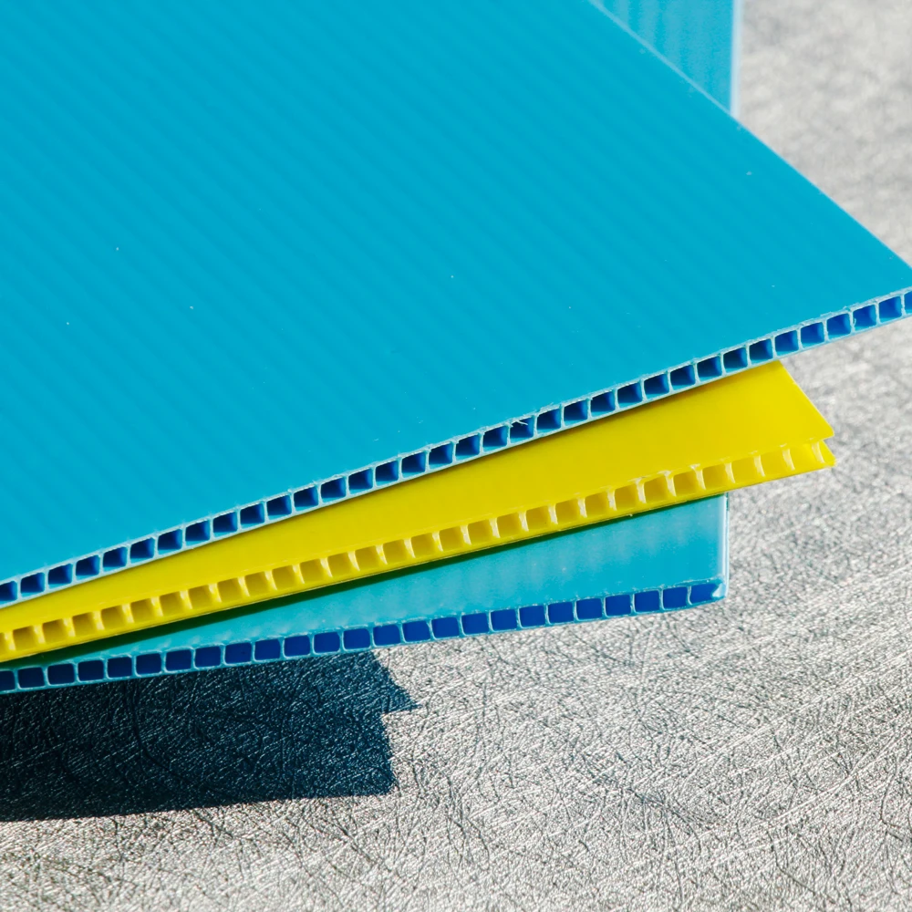 Легкие полипропиленовые Correx 10 мм гофрированные пластиковые листы