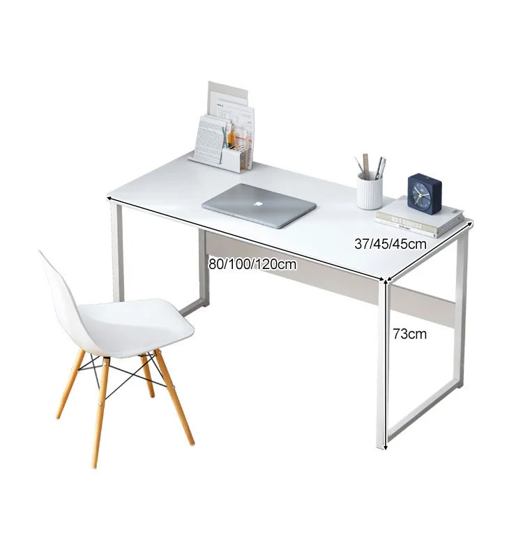 2023 New Computer Desk Office Table Study Desk PC Laptop Desk Thick Solid Wood Furniture for Gaming