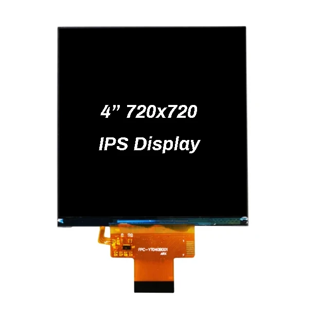 Hot sale quick delivery factory price small size  TFT LCD 720*720 MIPI interface 30 PIN IPS lcd display module 4 inch