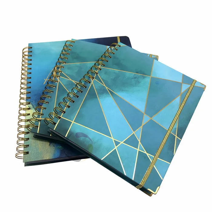 PU Leather Printing Custom A5 Note Books Hardcover Dot Grid B5 A6 Notebook Craft Diary Notes Notebook Journal Planner