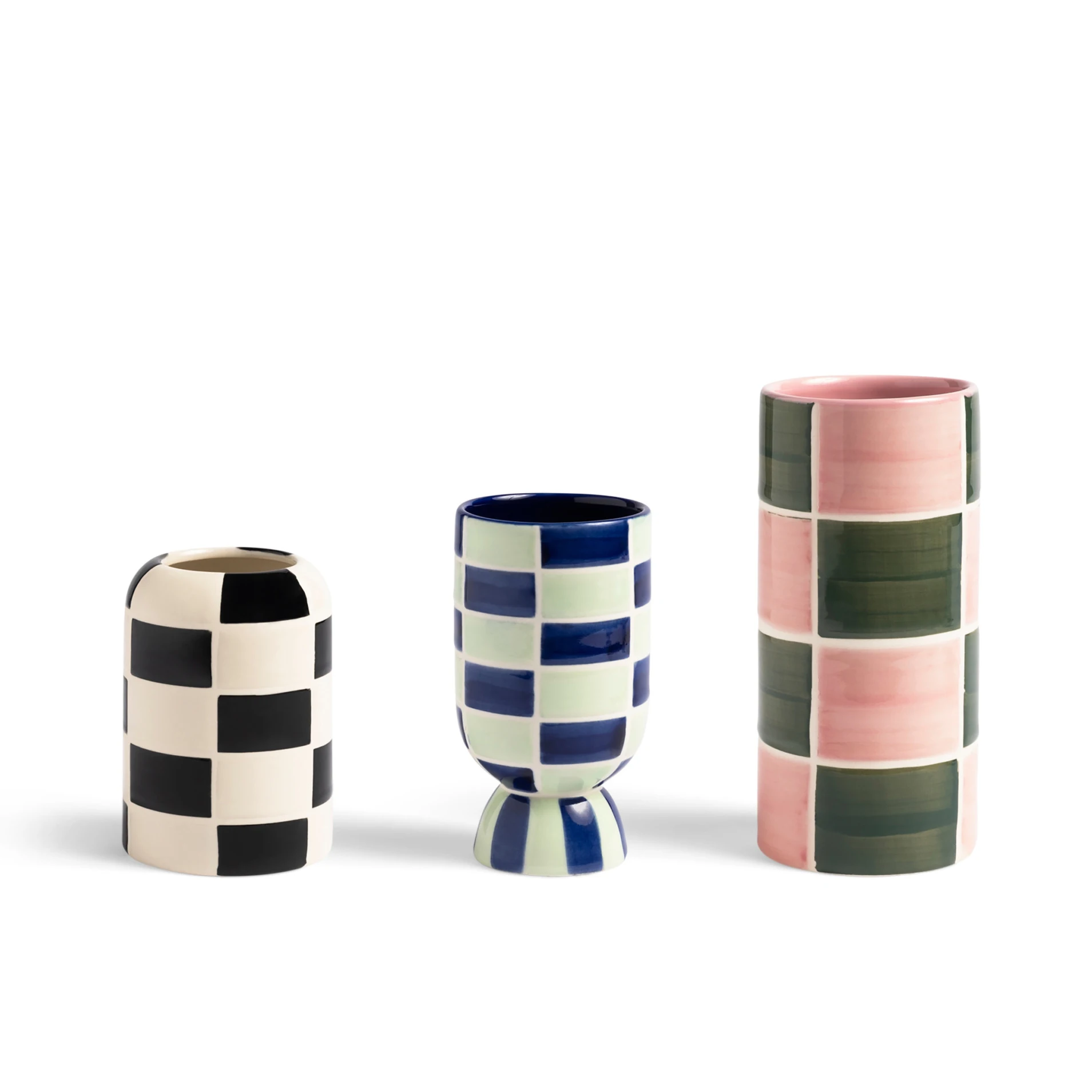 Europe Nordic Ornament Wedding Centerpiece Tabletop Decoration Flower Vase Creative Porcelain Ceramic Flower Vases With Hand