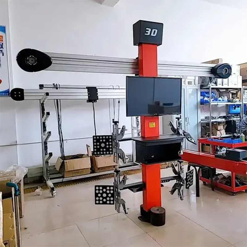3D wheel aligner with SONY camera auto lifting calibration for car wheel alignment with factory price